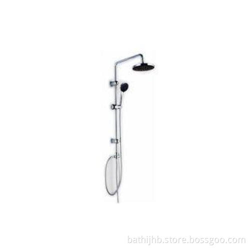 Wall Mounted Bathroom Sink Faucets , One handle Polished Sh